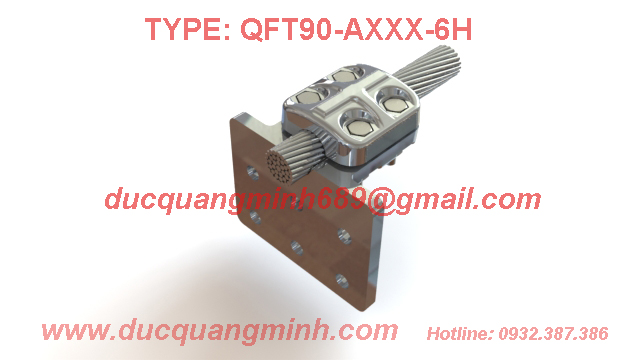 Kẹp cực phẳng vuông góc 6 lỗ - TERMINAL CONNECTORS